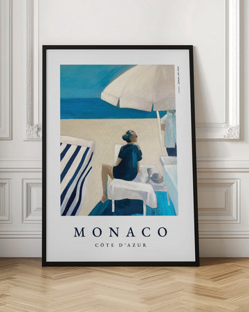 Monaco Beach Relaxation | Poster - Room Interior 1