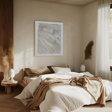 Fluid Neutral Texture | Canvas - Canvas Interior