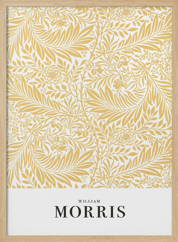 Larkspur | Poster - Wood Frame Interior