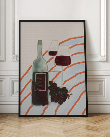 Italian Wine Still Life | Poster - Room Interior 1