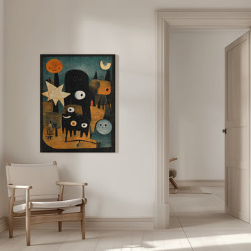 Celestial Creatures | Canvas - Room Interior 1