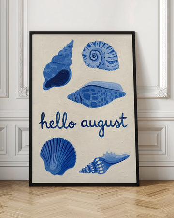 Hello August Shells | Poster - Room Interior 1