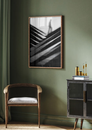 Solitary Figure Ascending | Poster - Room Interior 2