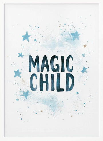 Enchanted Starscape | Poster - White Frame Interior