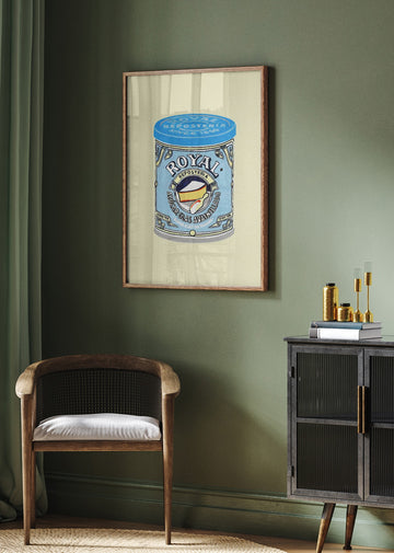 Retro Powdered Sugar | Poster - Room Interior 2