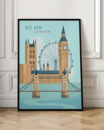London (2) | Poster - Room Interior 1