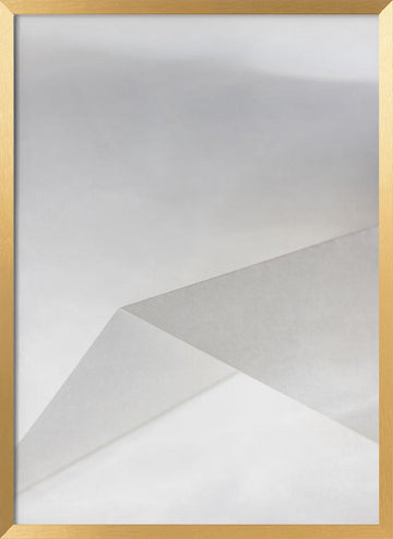 Paper Studies 19 | Poster - Gold Frame Interior