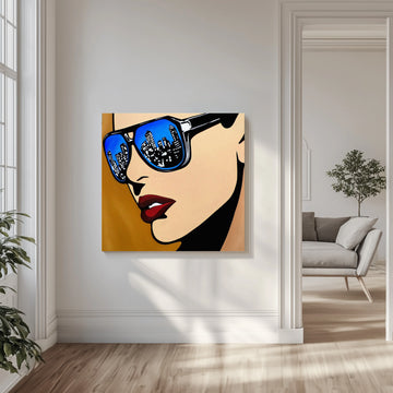 Reflective City Style | Canvas - Room Interior 1