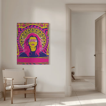 70's Woman Series #1 | Canvas - Room Interior 1