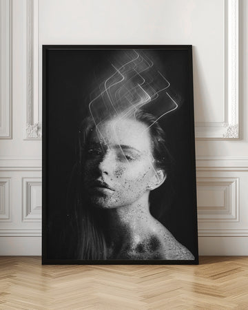 Ethereal Glitter Woman | Poster - Room Interior 1