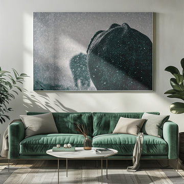Elephants In The Rain | Poster - Room Interior 1