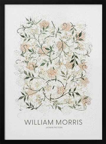 Jasmine | Poster - Black Metal Frame Interior