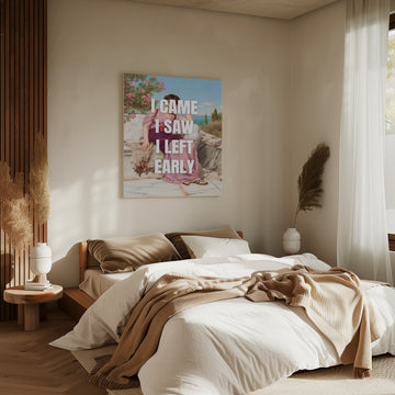 Classical Lady Funny Quote | Canvas - Room Interior 2