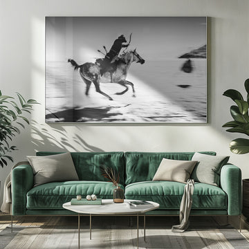 Galloping Mounted Archer | Poster - Room Interior 1