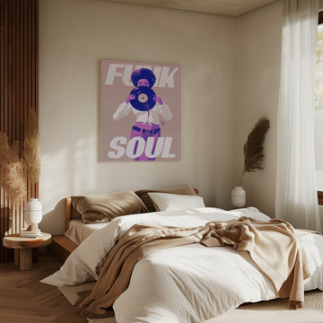 Retro Funk Soul | Canvas - Room Interior 2