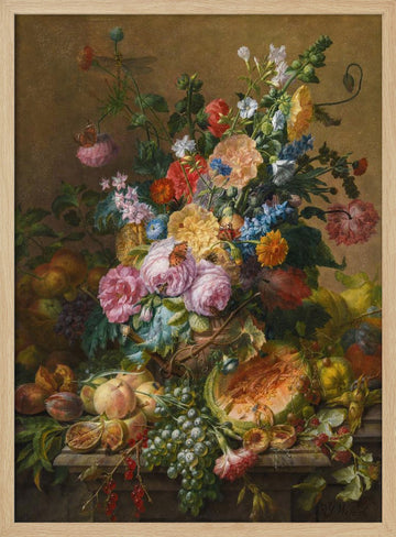 Flowers | Poster - Wood Frame Interior