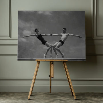 Ballet Partners In Balance | Canvas - Room Interior 1