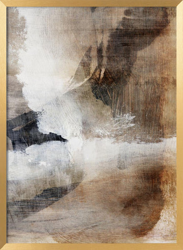 Layers 2 | Poster - Gold Frame Interior