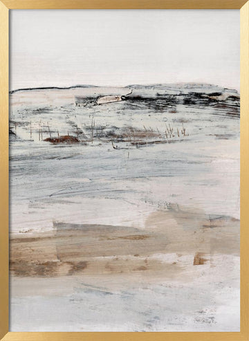 August No2 | Poster - Gold Frame Interior