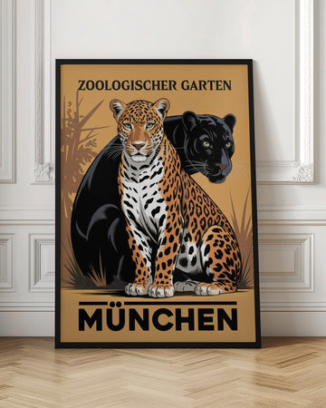Munich Zoo Jaguar Panther | Poster - Room Interior 1