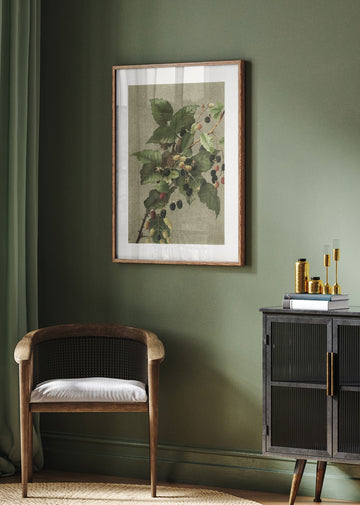 Blackberries | Poster - Room Interior 2