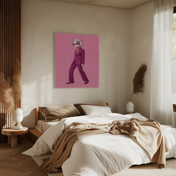 Pink Disco Suit | Canvas - Room Interior 2
