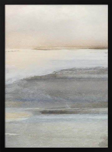 Land 3 | Poster - Black Metal Frame Interior