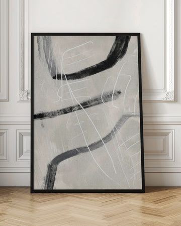 Dynamic Abstract Curves | Poster - Room Interior 1