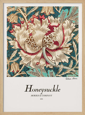 Honeysuckle | Poster - Wood Frame Interior