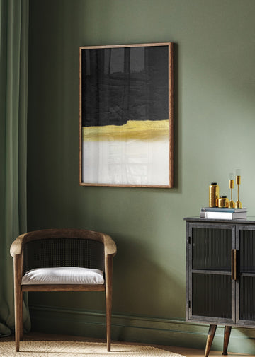 Black Gold Horizon | Poster - Room Interior 2