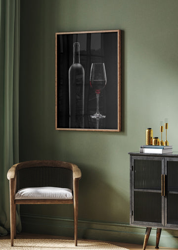 Red Wine Still Life | Poster - Room Interior 2