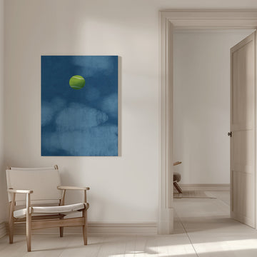 Floating Tennis Ball | Canvas - Room Interior 1