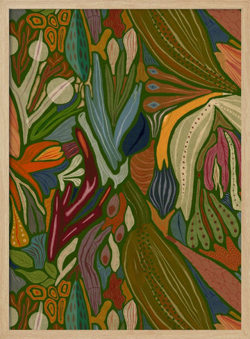 Lyrma | Poster - Wood Frame Interior
