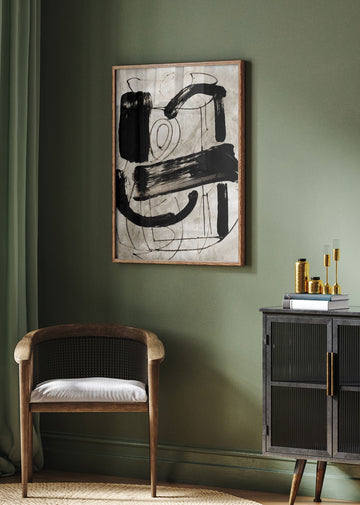 Vintage Abstract | Poster - Room Interior 2