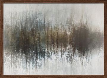 Day dreams | Poster - Walnut Frame Interior