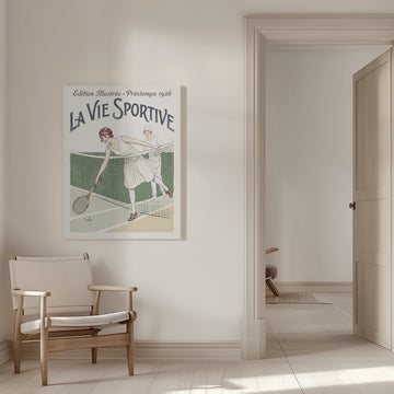 1920s Tennis Fashion | Canvas - Room Interior 1