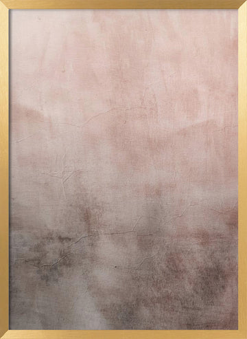 Subtle Rustic Gradient | Poster - Gold Frame Interior
