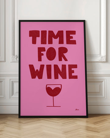 Time for Wine | Poster - Room Interior 1