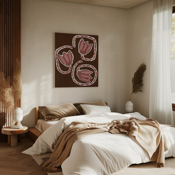 Delicate Bloom 19 | Canvas - Room Interior 2
