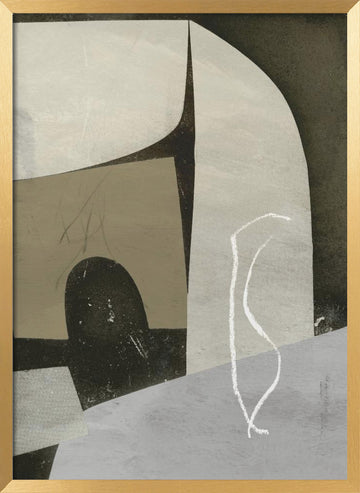 Vivid Tone | Poster - Gold Frame Interior