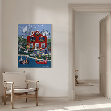 Little Red Cottage | Canvas - Room Interior 1