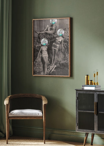 Disco Beach Glamour | Poster - Room Interior 2
