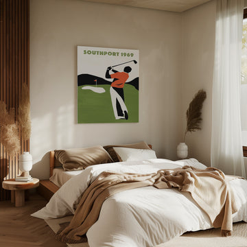 Southport Golf 1969 | Canvas - Room Interior 2