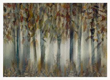 The dark forest | Poster - White Frame Interior