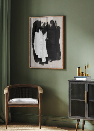 Abstract Brush Strokes 16 | Poster - Room Interior 2