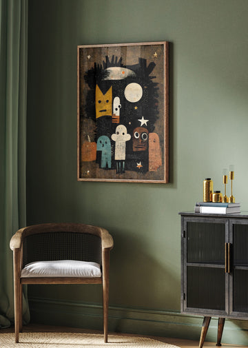 Celestial Facescape | Poster - Room Interior 2
