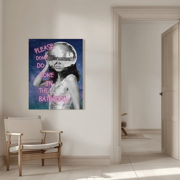 Mirror Head Party Scene | Canvas - Room Interior 1