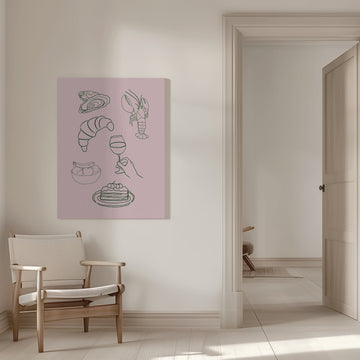 Gourmet Delight Icons | Canvas - Room Interior 1