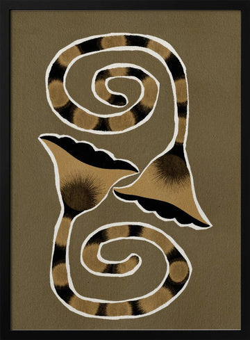 Delicate Bloom 2 | Poster - Black Metal Frame Interior