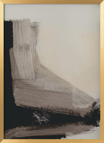 Mellow No2 | Poster - Gold Frame Interior